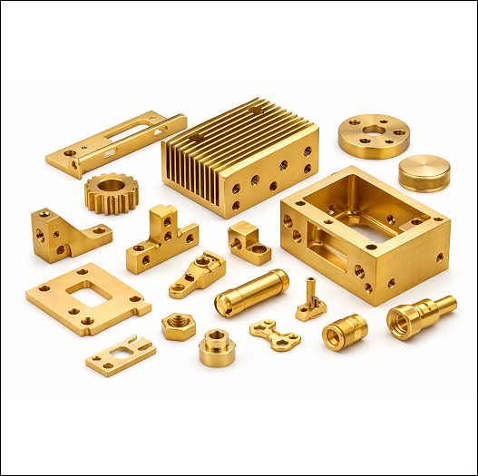 Brass Milling component - Ishita Industries